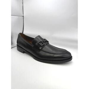 Bruno Magli Men's Alpha Size 10 Black Leather Men's Loafers